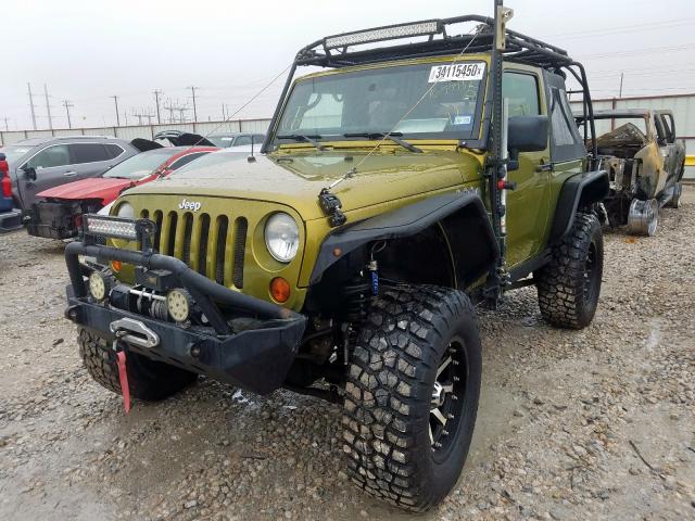 1J4FA241X7L165773 - 2007 JEEP WRANGLER X  photo 2