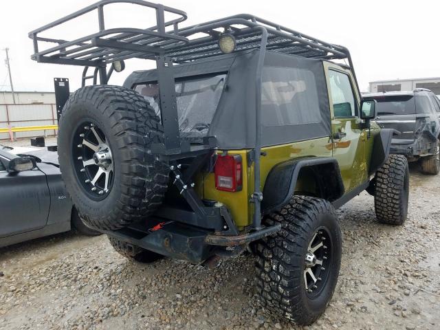 1J4FA241X7L165773 - 2007 JEEP WRANGLER X  photo 4