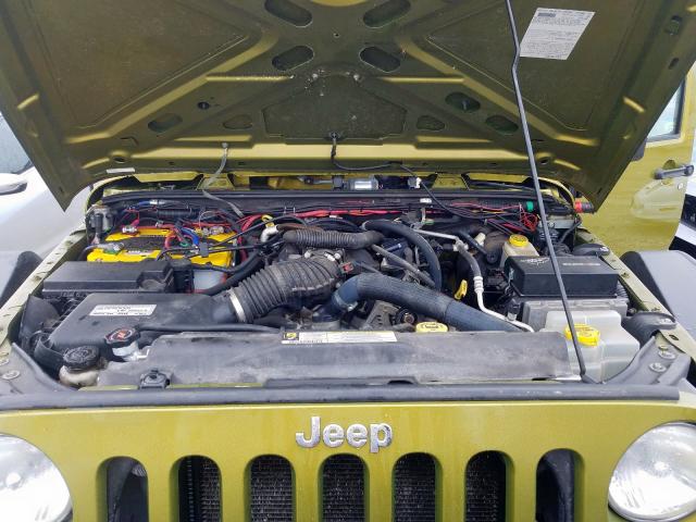 1J4FA241X7L165773 - 2007 JEEP WRANGLER X  photo 7