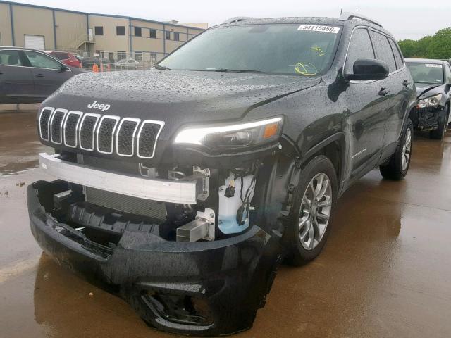 1C4PJLLBXKD301428 - 2019 JEEP CHEROKEE L BLACK photo 2