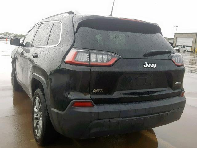 1C4PJLLBXKD301428 - 2019 JEEP CHEROKEE L BLACK photo 3