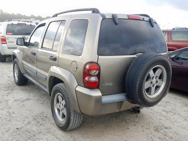 1J4GK38K95W642070 - 2005 JEEP LIBERTY RE GOLD photo 3