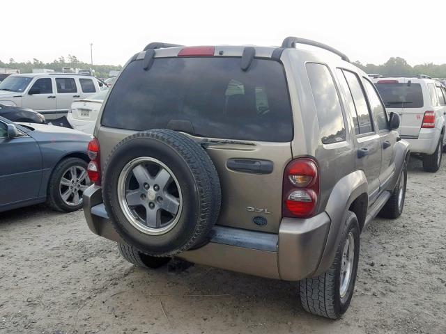 1J4GK38K95W642070 - 2005 JEEP LIBERTY RE GOLD photo 4