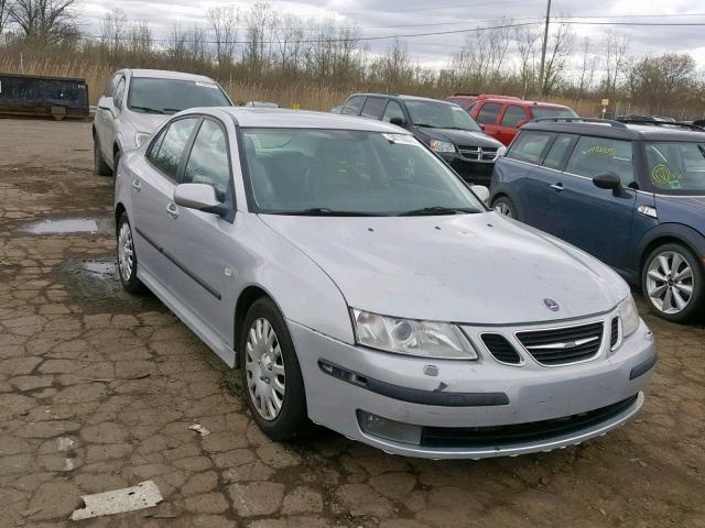 YS3FD49Y471144954 - 2007 SAAB 9-3 2.0T SILVER photo 1