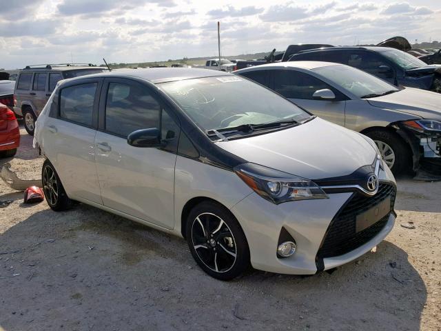 VNKKTUD3XGA069012 - 2016 TOYOTA YARIS L WHITE photo 1