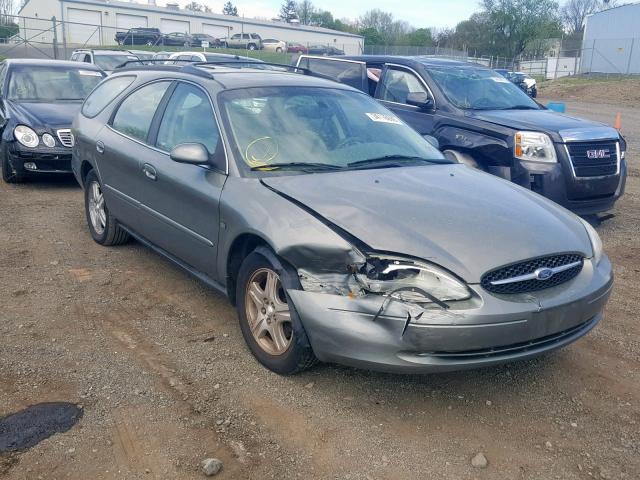 1FAHP59S62G271550 - 2002 FORD TAURUS SEL GREEN photo 1