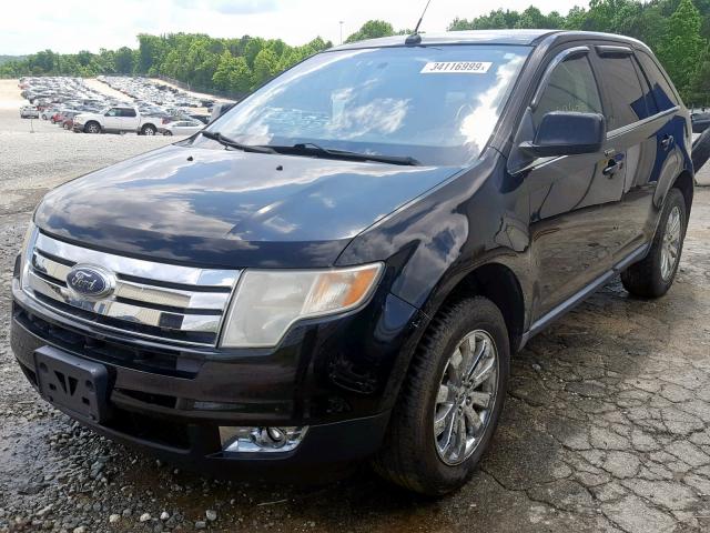 2FMDK49C08BA75514 - 2008 FORD EDGE LIMIT BLACK photo 2