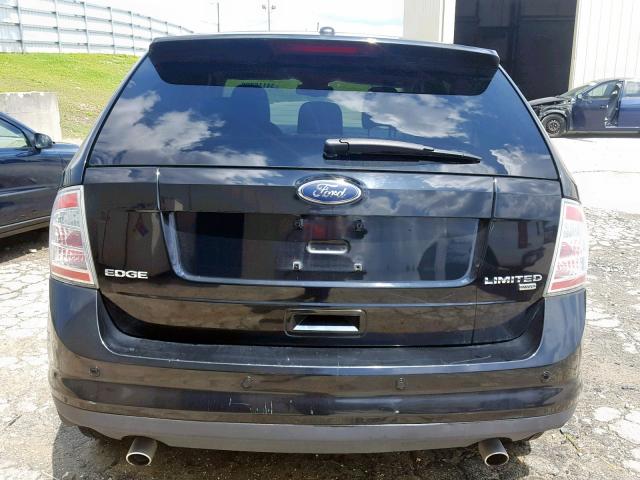 2FMDK49C08BA75514 - 2008 FORD EDGE LIMIT BLACK photo 9