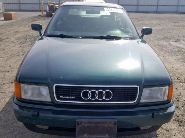 WAUEJ58C8PA209079 - 1993 AUDI 90 CS QUAT GREEN photo 9