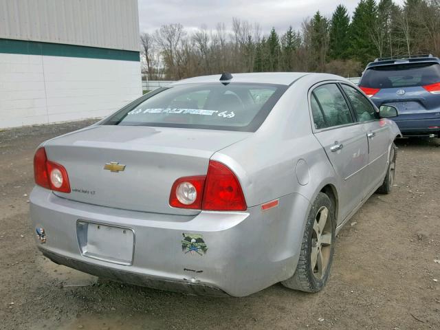 1G1ZC5E04CF391877 - 2012 CHEVROLET MALIBU 1LT 银色 照片 4