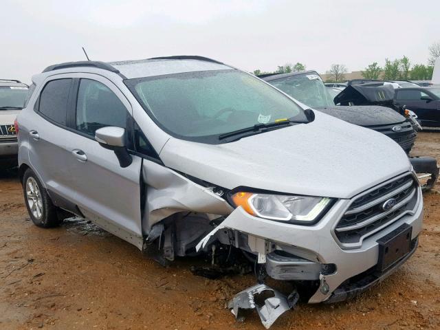 MAJ3P1TE8JC183031 - 2018 FORD ECOSPORT S SILVER photo 1