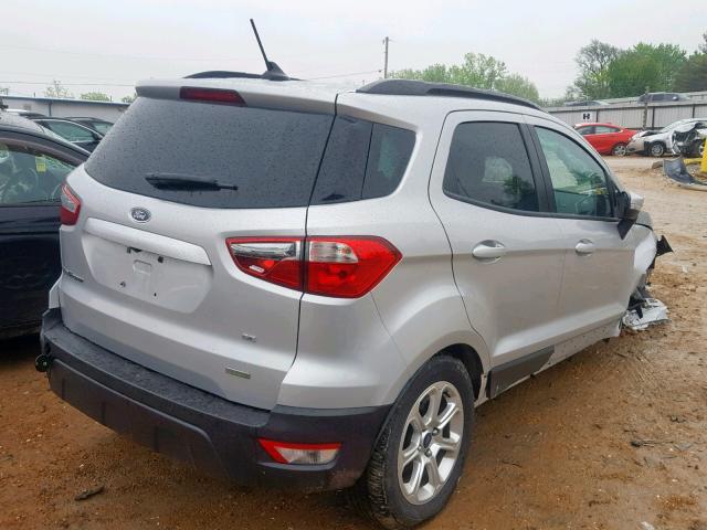 MAJ3P1TE8JC183031 - 2018 FORD ECOSPORT S SILVER photo 4