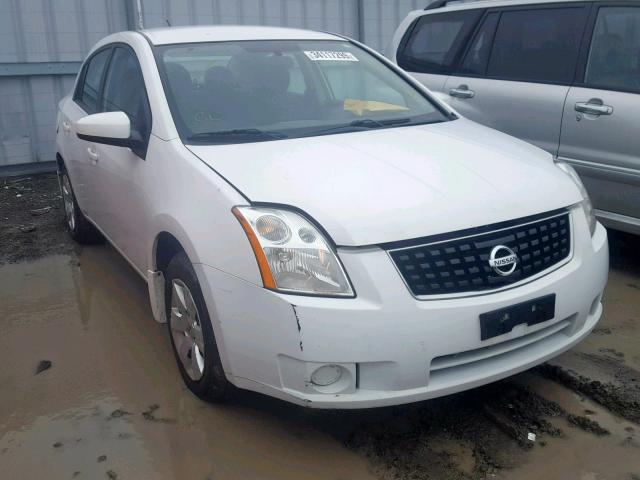 3N1AB61E19L634593 - 2009 NISSAN SENTRA 2.0 WHITE photo 1