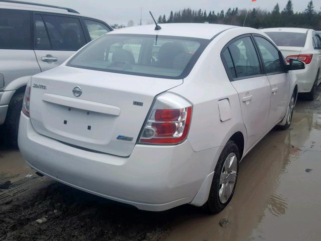 3N1AB61E19L634593 - 2009 NISSAN SENTRA 2.0 WHITE photo 4