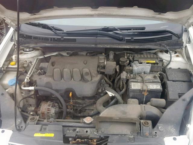 3N1AB61E19L634593 - 2009 NISSAN SENTRA 2.0 WHITE photo 7