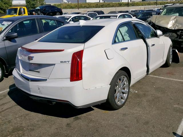 1G6AB5RX8J0157551 - 2018 CADILLAC ATS LUXURY WHITE photo 4