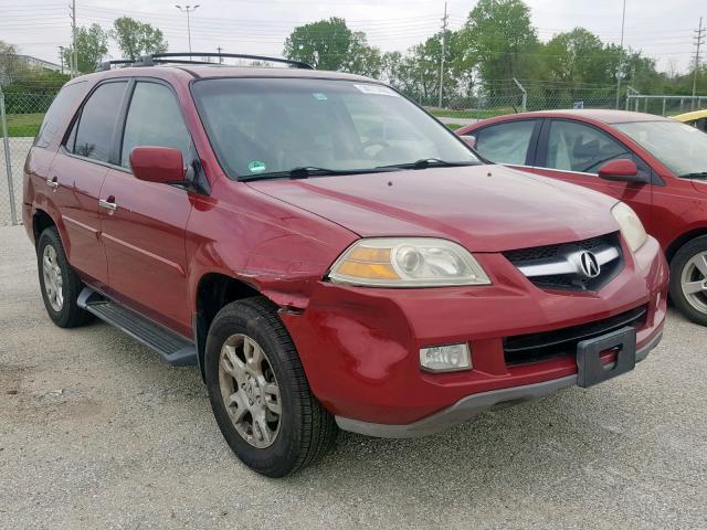 2HNYD18955H532969 - 2005 ACURA MDX TOURIN MAROON photo 1