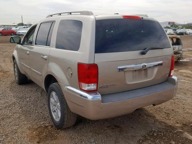 1A8HW58N78F107871 - 2008 CHRYSLER ASPEN LIMI GOLD photo 3