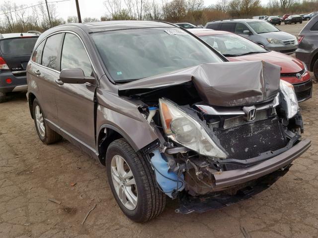 5J6RE4H79BL052076 - 2011 HONDA CR-V EXL GRAY photo 1