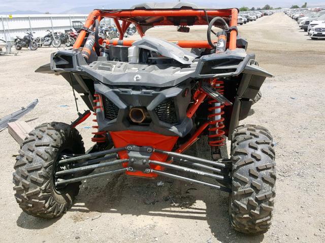 3JBVNAW21JK001600 - 2018 CAN-AM MAVERICK X ORANGE photo 10