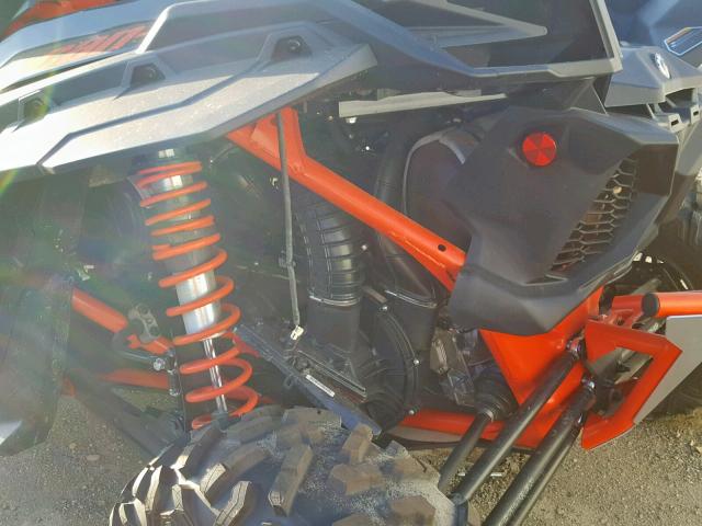 3JBVNAW21JK001600 - 2018 CAN-AM MAVERICK X ORANGE photo 7