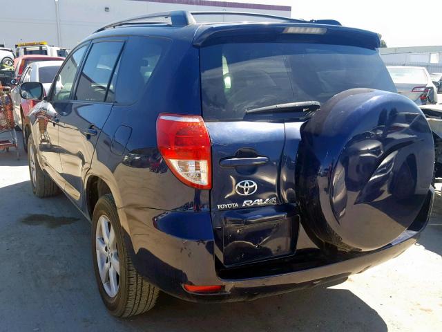 JTMBK31VX65002218 - 2006 TOYOTA RAV4 LIMIT BLUE photo 3