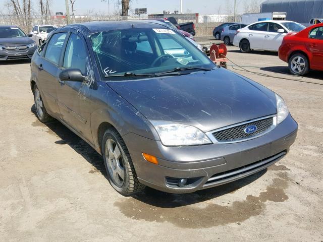 1FAFP37N87W317689 - 2007 FORD FOCUS ZX5 GRAY photo 1