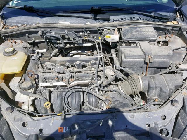 1FAFP37N87W317689 - 2007 FORD FOCUS ZX5 GRAY photo 7