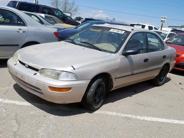 1Y1SK5263SZ057854 - 1995 GEO PRIZM BASE თაფლისფერი ფოტო 2