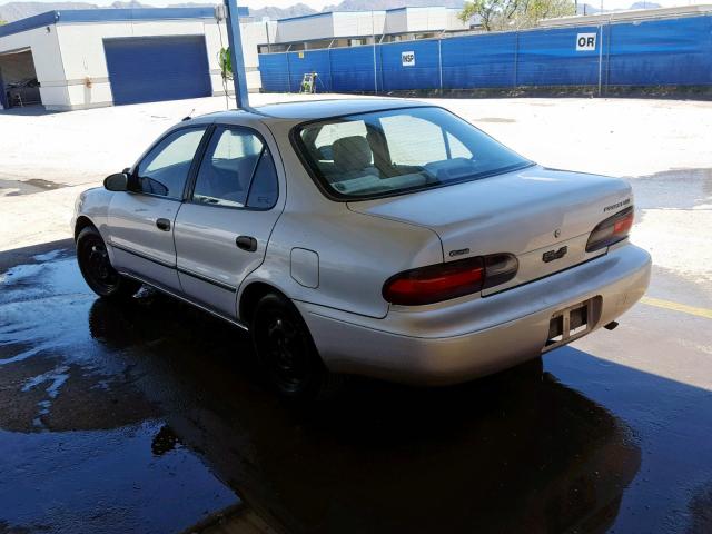 1Y1SK5263SZ057854 - 1995 GEO PRIZM BASE თაფლისფერი ფოტო 3