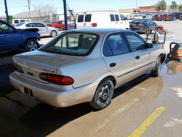 1Y1SK5263SZ057854 - 1995 GEO PRIZM BASE თაფლისფერი ფოტო 4