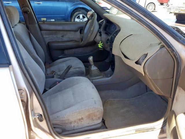 1Y1SK5263SZ057854 - 1995 GEO PRIZM BASE თაფლისფერი ფოტო 5