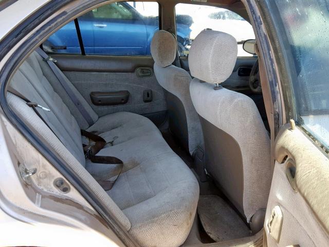 1Y1SK5263SZ057854 - 1995 GEO PRIZM BASE თაფლისფერი ფოტო 6