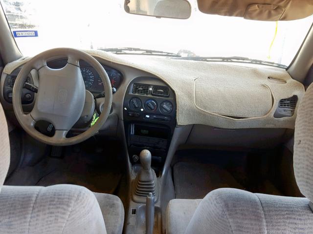 1Y1SK5263SZ057854 - 1995 GEO PRIZM BASE თაფლისფერი ფოტო 9