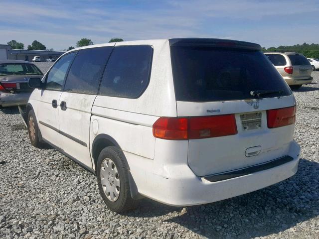 2HKRL1853YH502097 - 2000 HONDA ODYSSEY LX WHITE photo 3