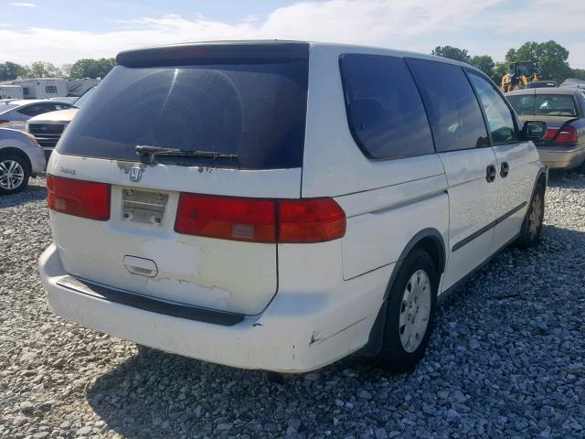 2HKRL1853YH502097 - 2000 HONDA ODYSSEY LX WHITE photo 4