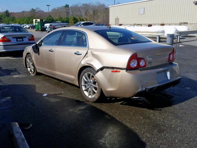 1G1ZK57748F244687 - 2008 CHEVROLET MALIBU LTZ 棕色 照片 3