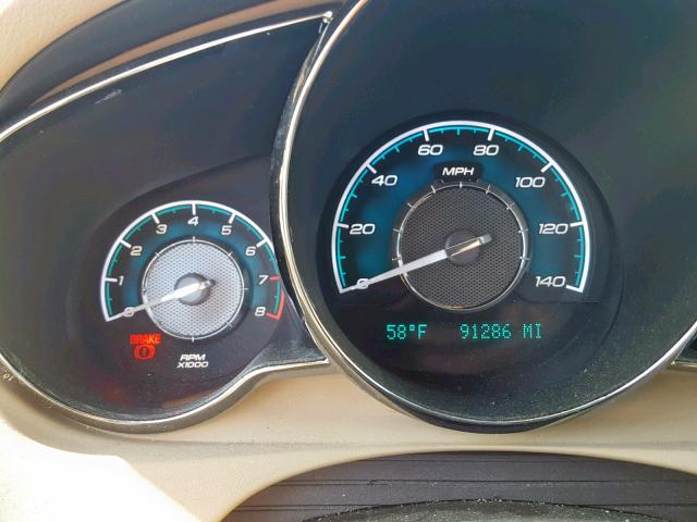 1G1ZK57748F244687 - 2008 CHEVROLET MALIBU LTZ 棕色 照片 8