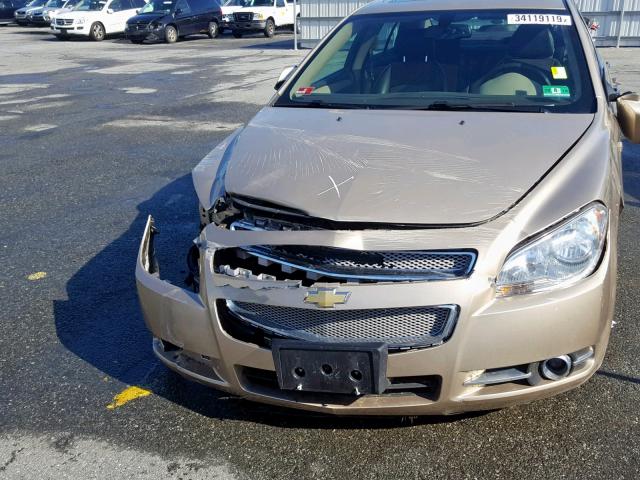 1G1ZK57748F244687 - 2008 CHEVROLET MALIBU LTZ 棕色 照片 9
