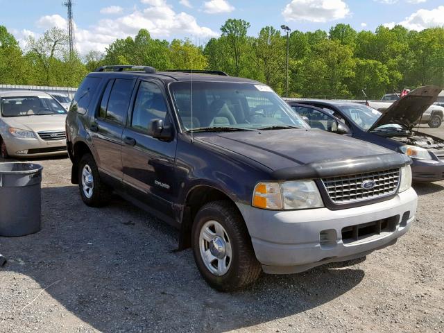 1FMZU72E42ZA80393 - 2002 FORD EXPLORER X BLUE photo 1