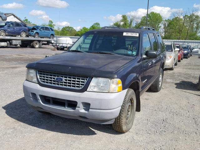 1FMZU72E42ZA80393 - 2002 FORD EXPLORER X BLUE photo 2