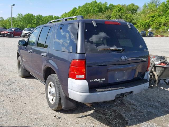 1FMZU72E42ZA80393 - 2002 FORD EXPLORER X BLUE photo 3