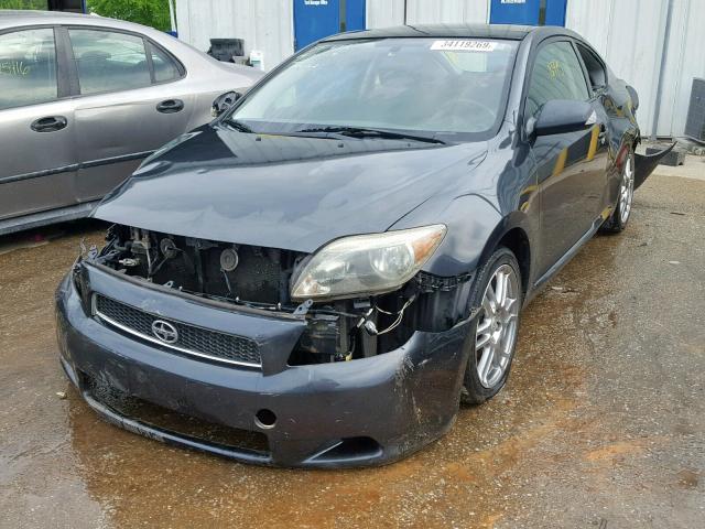 JTKDE167370193602 - 2007 TOYOTA SCION TC ნაცრისფერი ფოტო 2