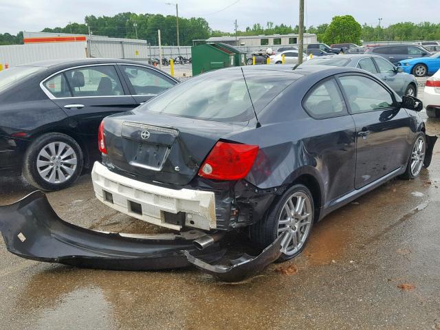 JTKDE167370193602 - 2007 TOYOTA SCION TC ნაცრისფერი ფოტო 4