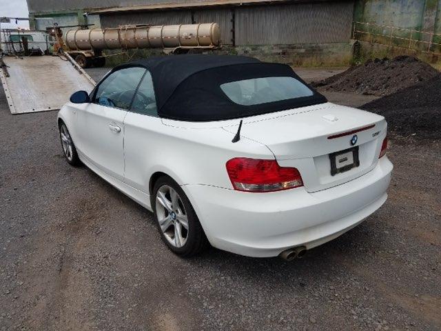 WBAUL73509VJ75354 - 2009 BMW 128 I WHITE photo 3