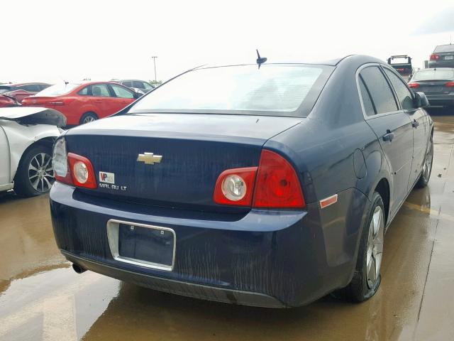 1G1ZC5EB5AF305541 - 2010 CHEVROLET MALIBU 1LT 蓝色 照片 4