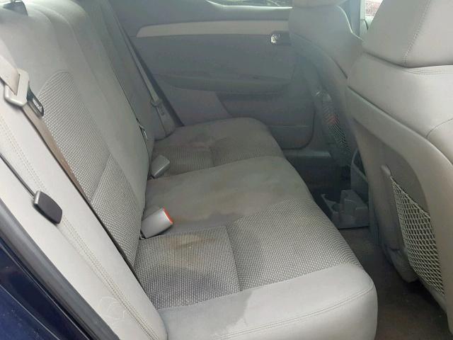 1G1ZC5EB5AF305541 - 2010 CHEVROLET MALIBU 1LT 蓝色 照片 6