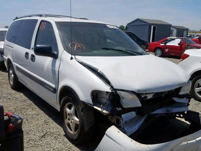 1GNDX03E54D250022 - 2004 CHEVROLET VENTURE WHITE photo 1