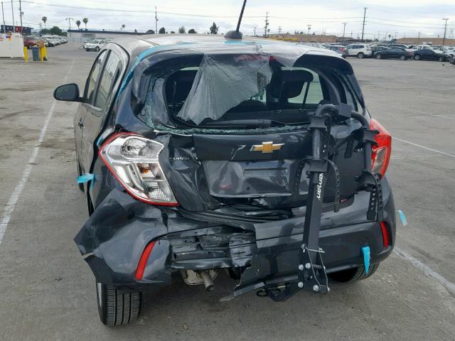 KL8CD6SA3HC739408 - 2017 CHEVROLET SPARK 1LT CHARCOAL photo 9