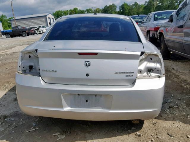 2B3KA33V79H593963 - 2009 DODGE CHARGER SX SILVER photo 9